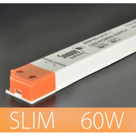 SNAPPY SNP60-12VF ALIMENTATORE 12VOLT LED SLIM 60W DRIVER STRIP