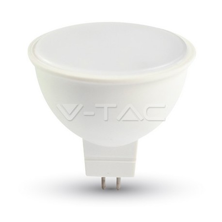 V-TAC 1688 Lampadina LED faretto 7W MR16 12V Plastic SMD Bianco Caldo