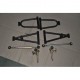 SET BRACCETTI + TRAPEZI + TESTINE QUAD MINIQUAD ATV 110cc 7"