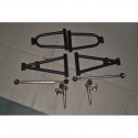 SET BRACCETTI + TRAPEZZI + TESTINE QUAD MINIQUAD RUOTE DA 8"