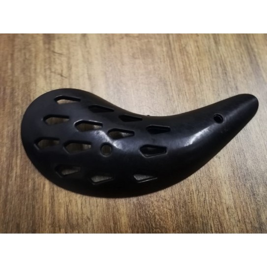 COPRI MARMITTA PER MINIMOTO/MINICROSS/MINIQUA fori fissaggio distanza 9.7 cm