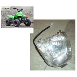 FANALE QUAD ANTERIORE ATV 110 6" predator bamboo - miniquad con ruote luce