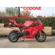 CODONE MINIMOTO GP2 - plastiche carene posteriore seduta