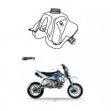 SERBATOIO BENZINA GP1 SUPERMOTO KAYO PIT BIKE MOTARD